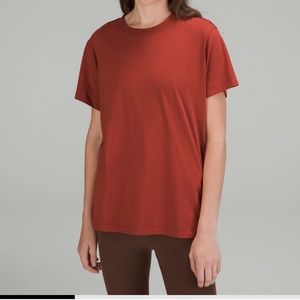 Lululemon All Yours Short Sleeve T-Shirt Orange 6